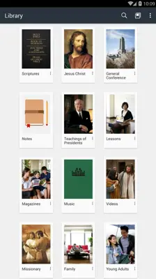 Biblioteca del Evangelio android App screenshot 0