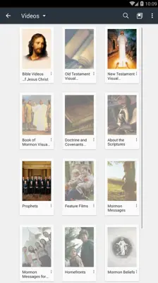 Biblioteca del Evangelio android App screenshot 1